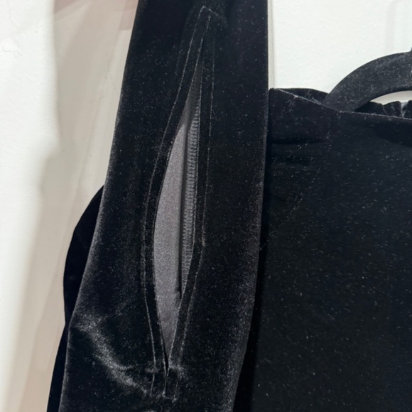 Cheap Monday Velvet  Black Dress - Picture 4 of 9